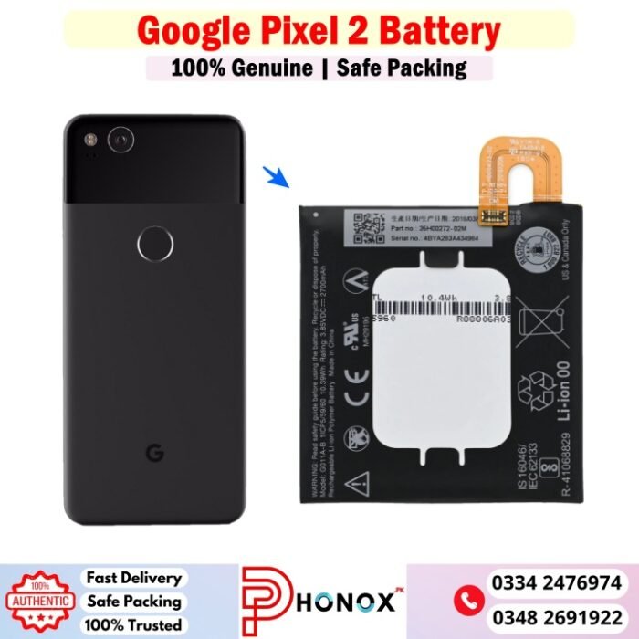 Google Pixel 2 Battery Price In Pakistan.