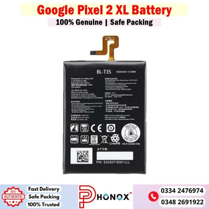 Google Pixel 2 XL Battery Price In Pakistan