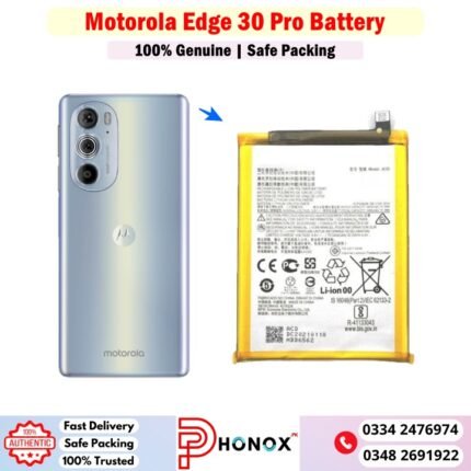 Motorola Edge 30 Pro Battery Price In Pakistan