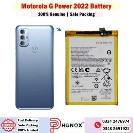 Motorola G Power 2022 Battery Price In Pakistan