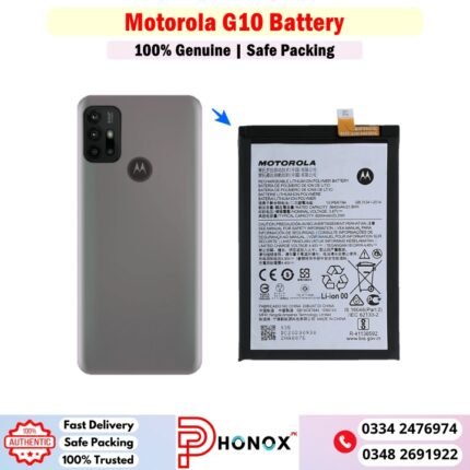 Motorola G10 Battery Price In Pakistan