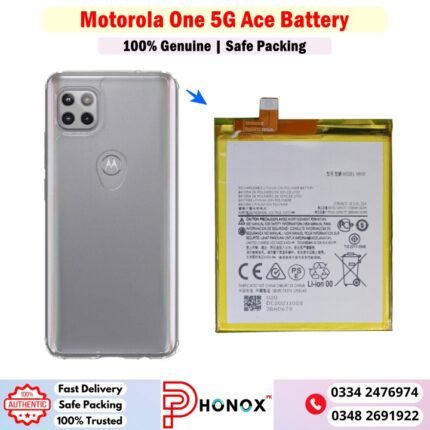 Motorola One 5G Ace Battery Price In Pakistan