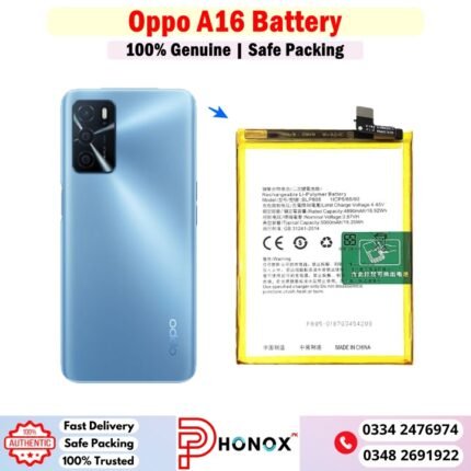 Oppo A16 Battery Price In Pakistan