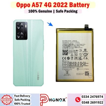 Oppo A57 4G 2022 Battery Price In Pakistan