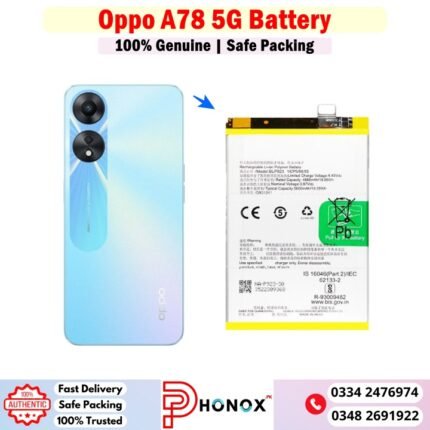 Oppo A78 5G Battery Price In Pakistan