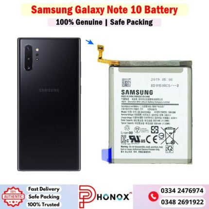 Samsung Galaxy Note 10 Battery Price In Pakistan
