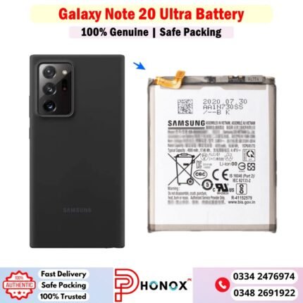 Samsung Galaxy Note 20 Ultra Battery Price In Pakistan