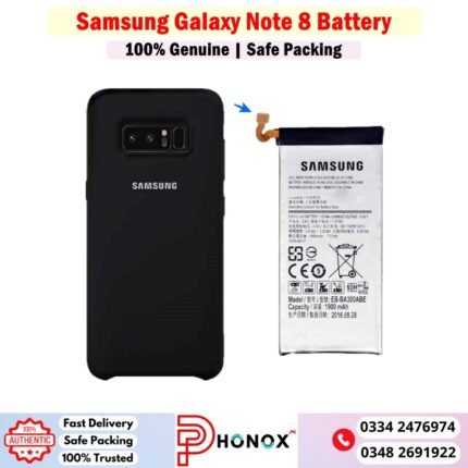 Samsung Galaxy Note 8 Battery Price In Pakistan