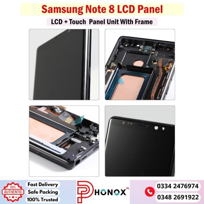 Samsung Note 8 LCD Panel Price In Pakistan.