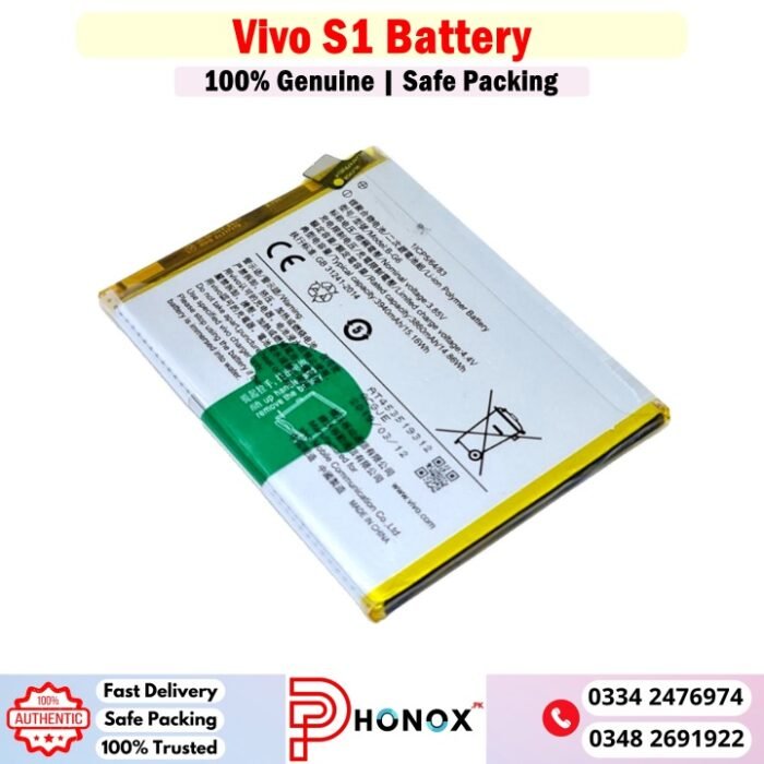 Vivo S1 Battery Price In Pakistan