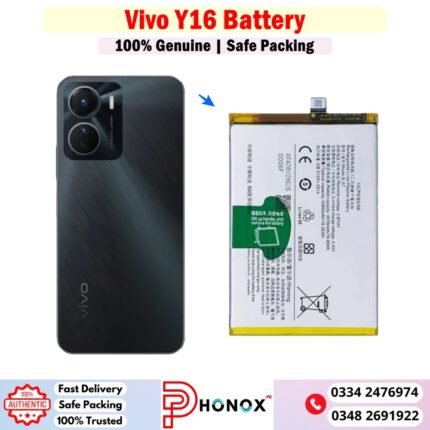 Vivo Y16 Battery Price In Pakistan