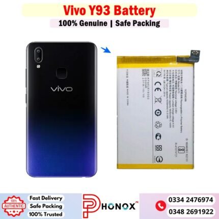 Vivo Y93 Battery Price In Pakistan