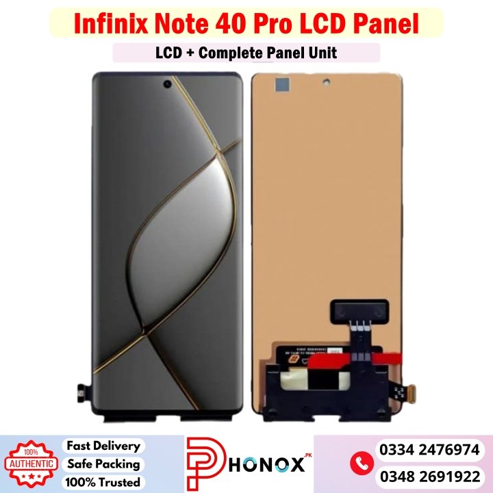 Infinix Note 40 Pro LCD Panel Price In Pakistan