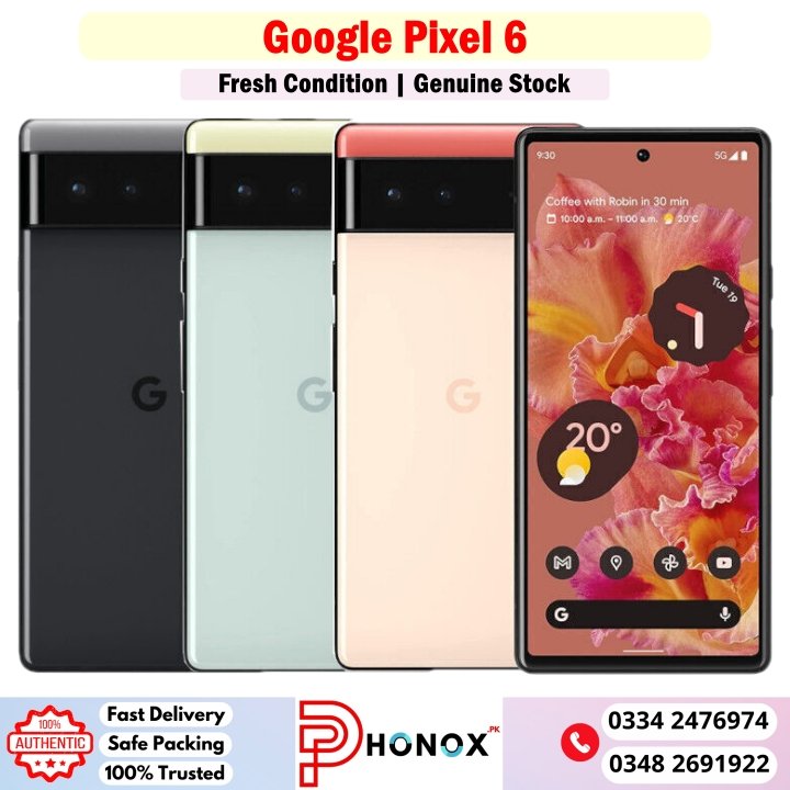 Google Pixel 6 Price In Pakistan
