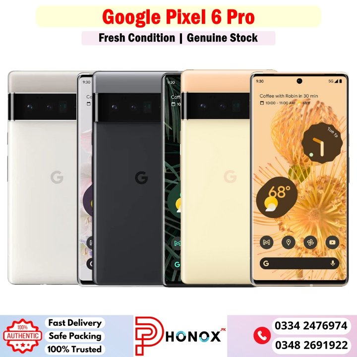 Google Pixel 6 Pro Price In Pakistan