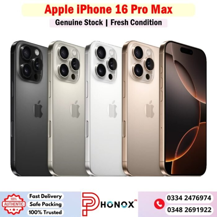 Apple iPhone 16 Pro Max Price In Pakistan