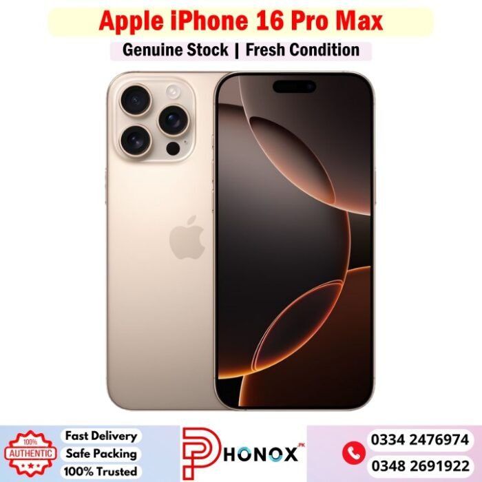 Apple iPhone 16 Pro Max Price In Pakistan