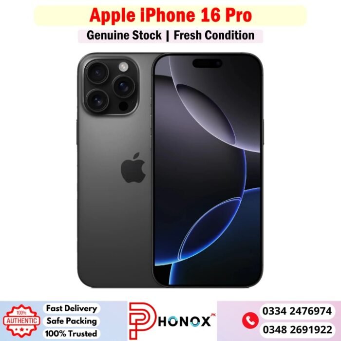 Apple iPhone 16 Pro Price In Pakistan