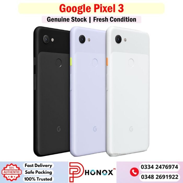 Google Pixel 3 Price In Pakistan