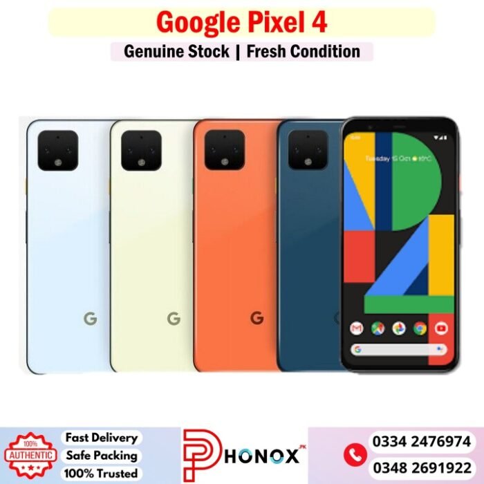 Google Pixel 4 Price In Pakistan