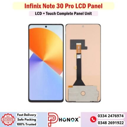 Infinix Note 30 Pro LCD Panel Price In Pakistan