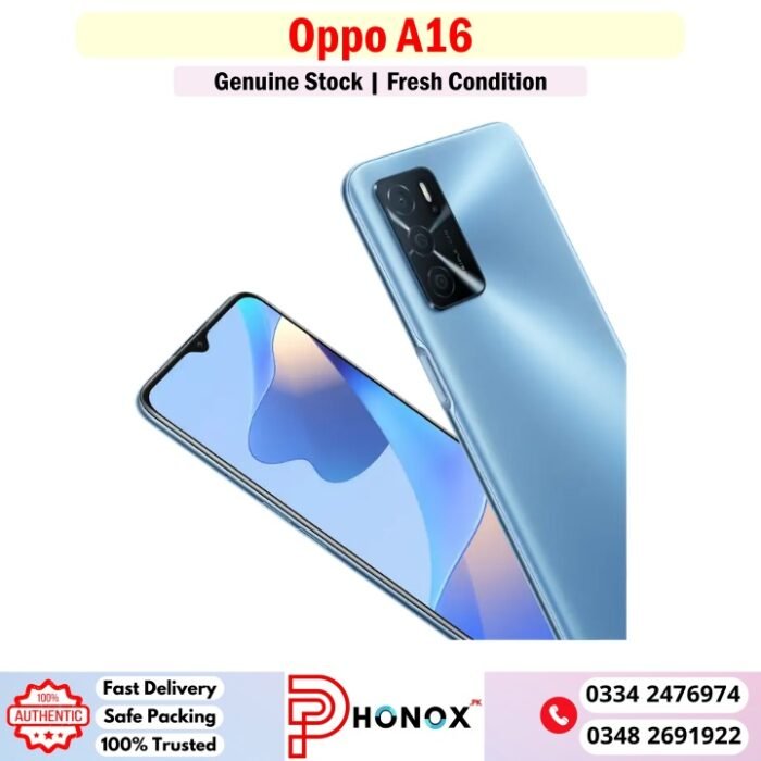 Oppo A16 Price In Pakistan