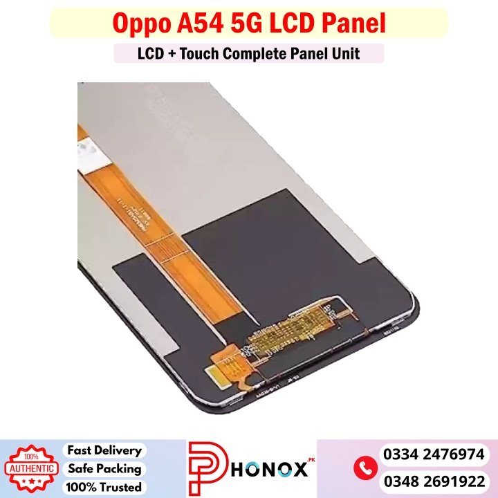 Oppo A54 5G LCD Panel Price In Pakistan 