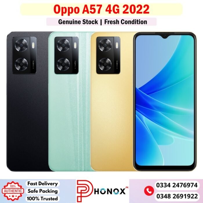 Oppo A57 4G 2022 Price In Pakistan