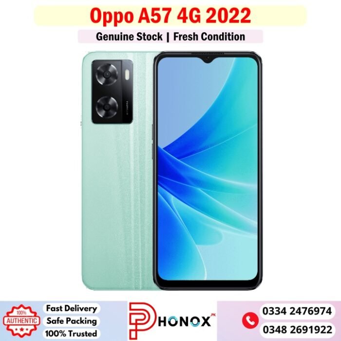 Oppo A57 4G 2022 Price In Pakistan