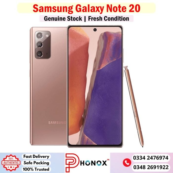 Samsung Galaxy Note 20 Price In Pakistan