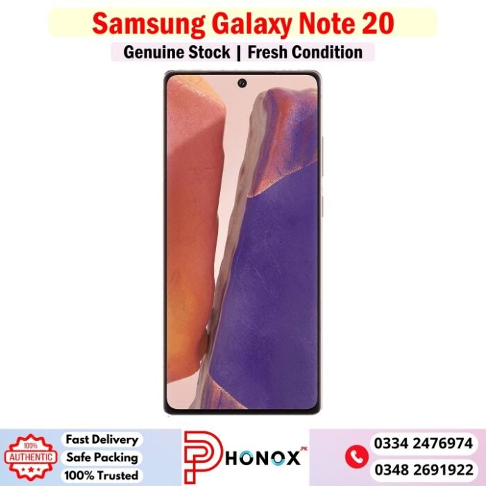 Samsung Galaxy Note 20 Price In Pakistan
