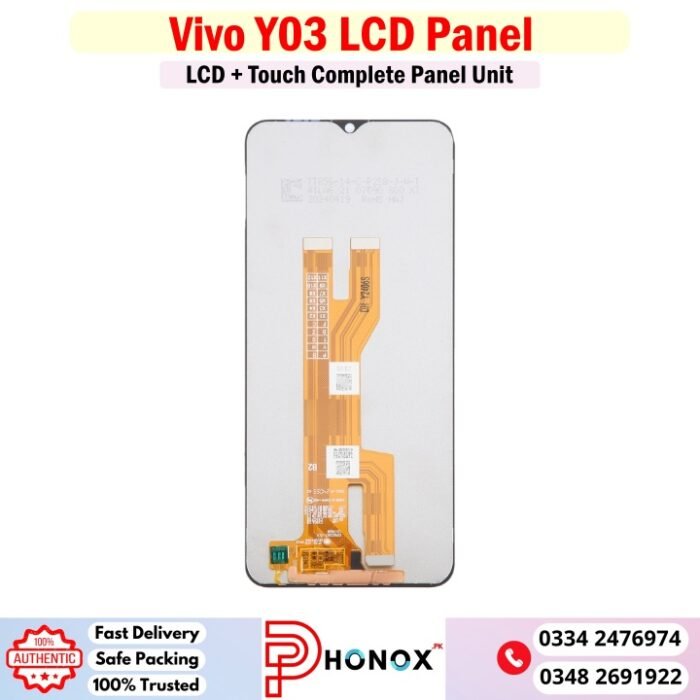 Vivo Y03 LCD Panel Price In Pakistan