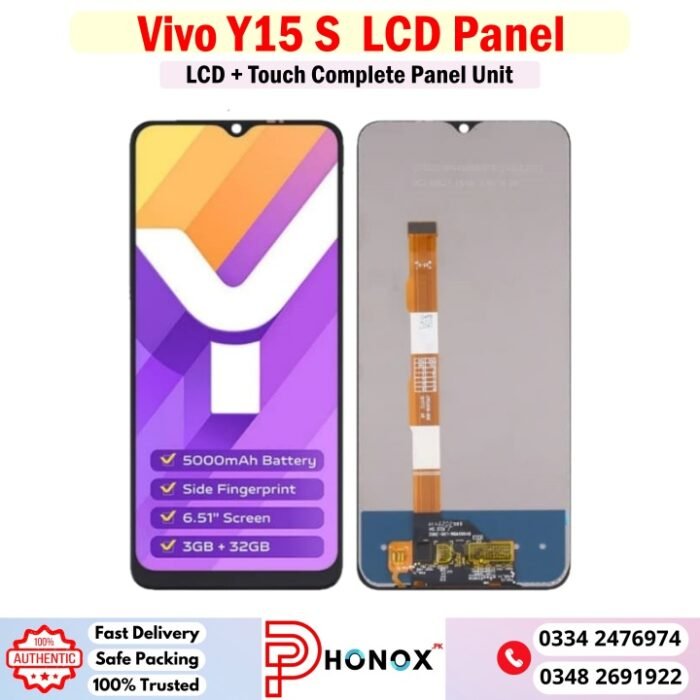 Vivo Y15S LCD Panel Price In Pakistan