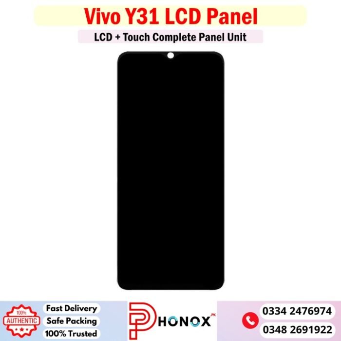 Vivo Y31 LCD Panel Price In Pakistan