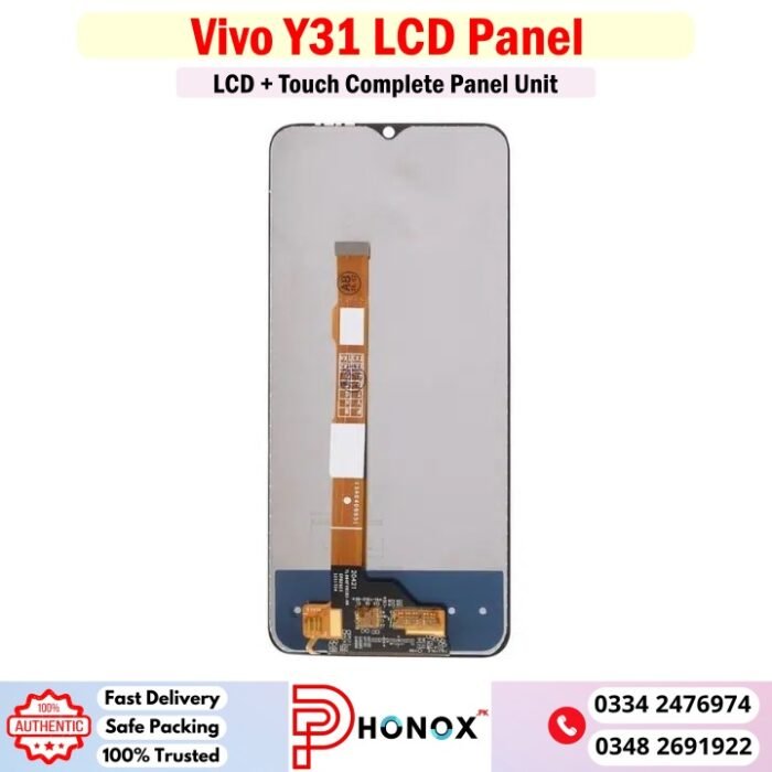 Vivo Y31 LCD Panel Price In Pakistan
