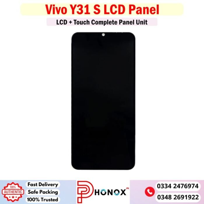 Vivo Y31S LCD Panel Price In Pakistan