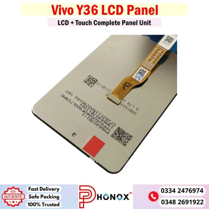Vivo Y36 LCD Panel Price In Pakistan