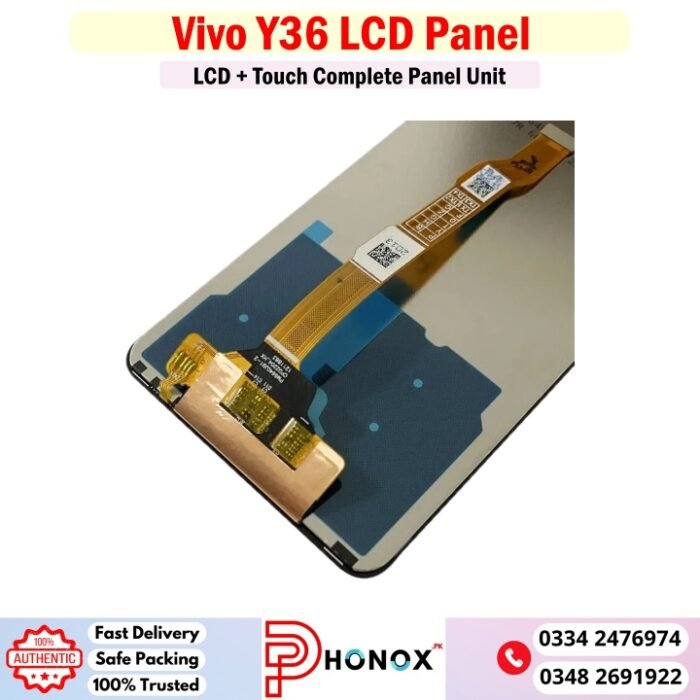 Vivo Y36 LCD Panel Price In Pakistan