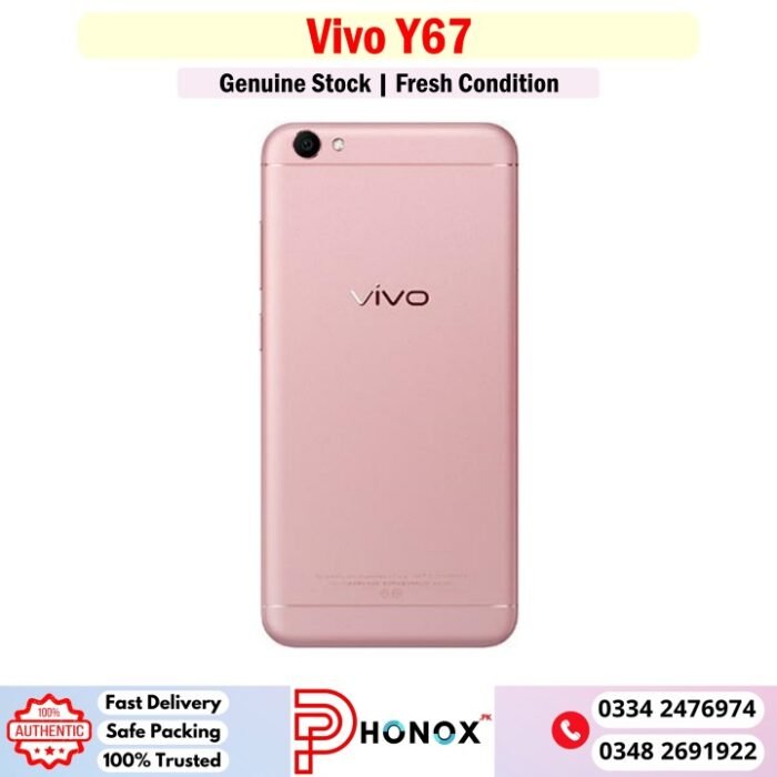 Vivo Y67 Price In Pakistan
