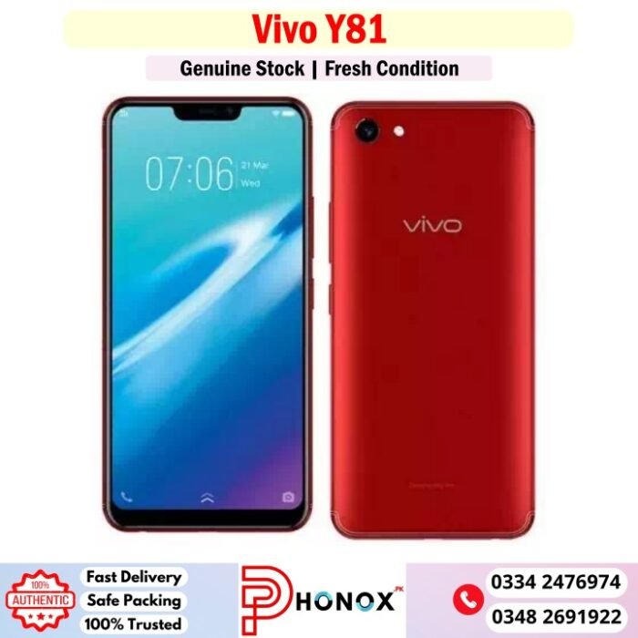 Vivo Y81 Price In Pakistan