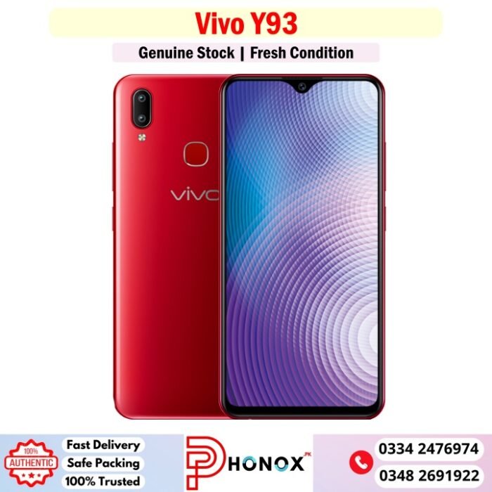 Vivo Y93 Price In Pakistan