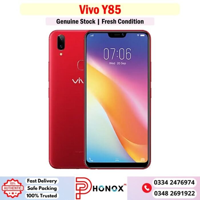 Vivo Y85 Price In Pakistan