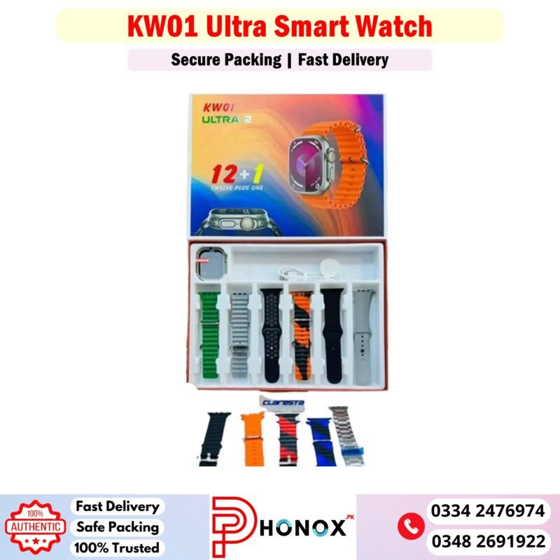 KW01 Ultra Smart Watch Price In Pakistan