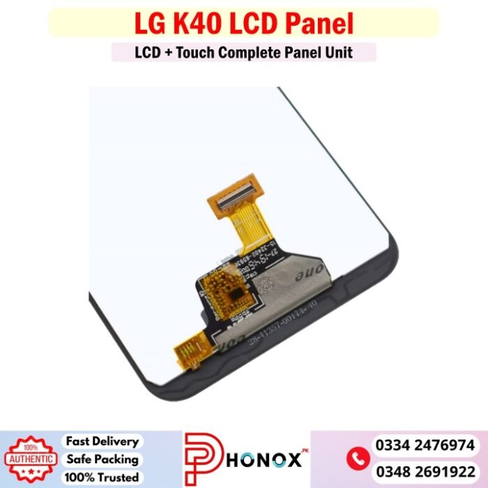 LG K40 LCD Panel Price In Pakistan