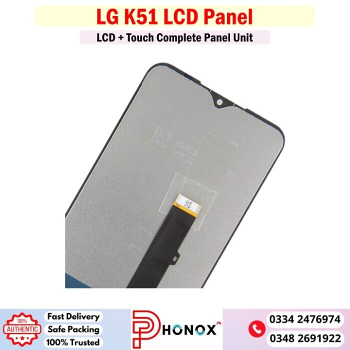 LG K51 LCD Panel Price In Pakistan