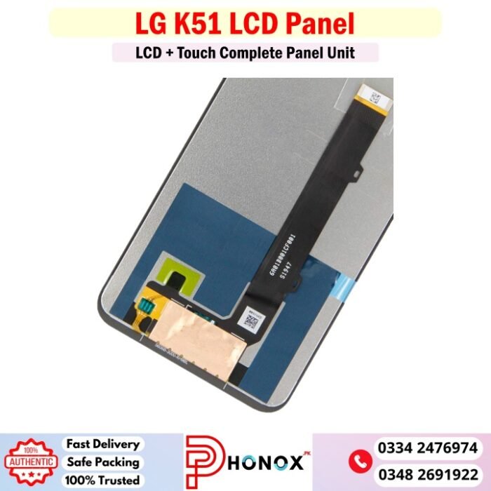 LG K51 LCD Panel Price In Pakistan