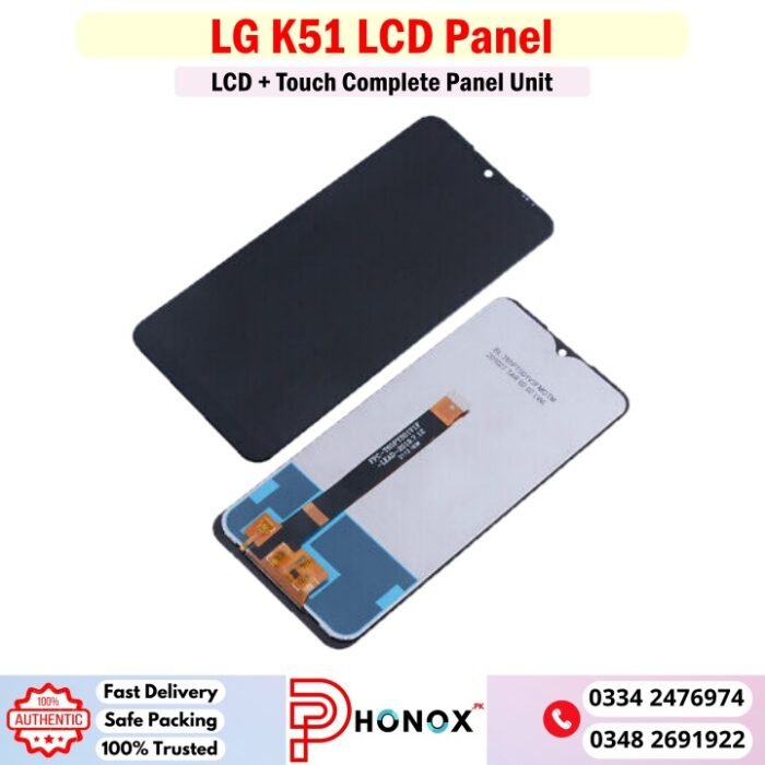 LG K51 LCD Panel Price In Pakistan
