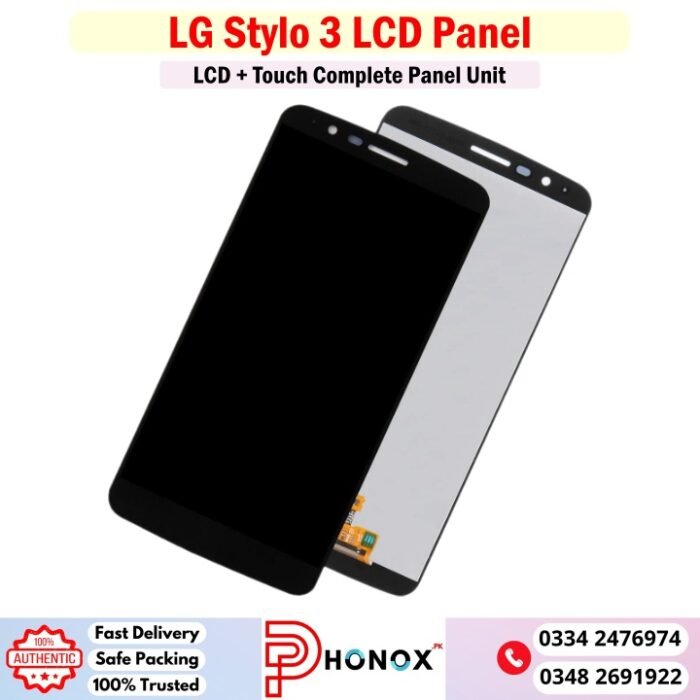 LG Stylo 3 LCD Panel Price In Pakistan