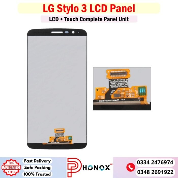 LG Stylo 3 LCD Panel Price In Pakistan