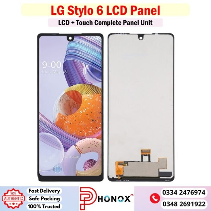 LG Stylo 6 LCD Panel Price In Pakistan